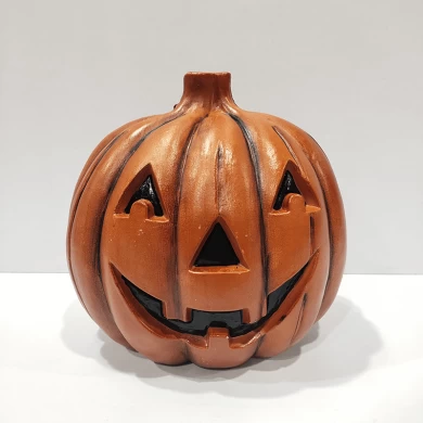 Senmasine Kunststoff-Halloween-Kürbisse für gruselige Party-Spukhaus-Dekoration