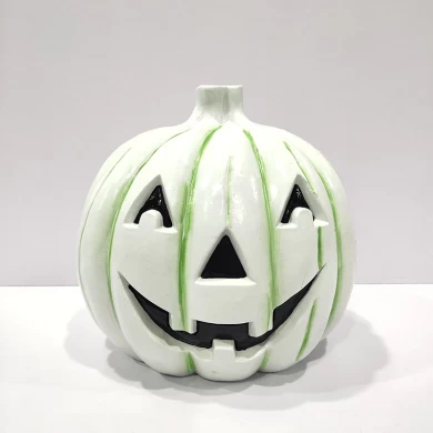 Senmasine Citrouilles d'Halloween en plastique pour décoration de maisons hantées de fête effrayante