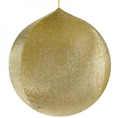 Senmasine hangende klatergoud opblaasbare kerstbalornamenten - Meerdere kleuren beschikbaar