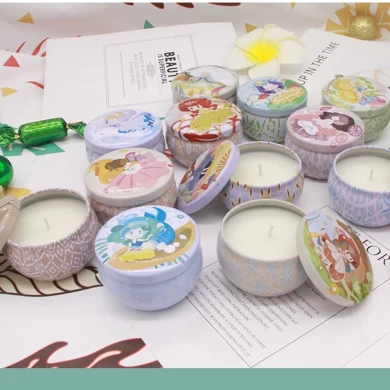 Senmasine 12 Stück Sojawachs-Duftkerzen-DIY-Geschenksets, luxuriöse Aromatherapie mit individuellem Etikett
