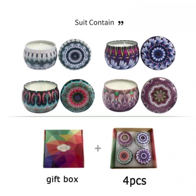 Senmasine 12 pièces cire de soja bricolage bougie parfumée ensembles cadeaux de luxe Logo personnalisé aromathérapie