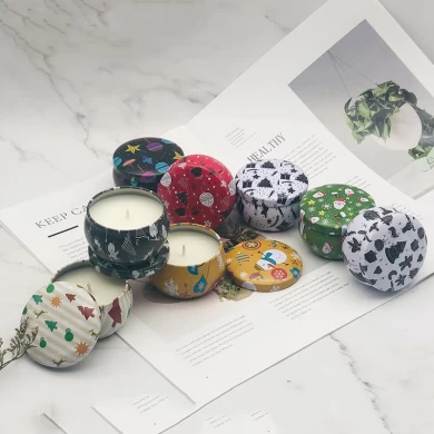 Senmasine 12 stuks aangepaste logo geurkaars sojawas geschenksets luxe aromatherapie