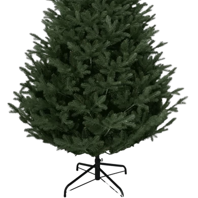 Árbol de Navidad Senmasine de 210cm para decoración del hogar al aire libre Artificial Pe mezclado Pvc esmerilado abeto de morera con bisagras