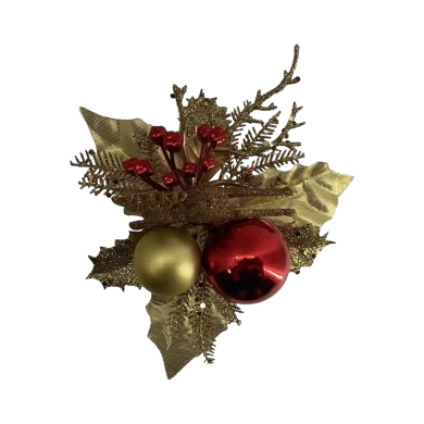 Senmasine クリスマスピック Diy 工芸品ギフトフラワーアレンジメント花輪ホリデークリスマス装飾