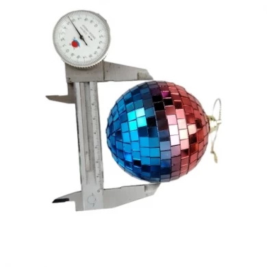 Bola de espelho de discoteca Senmasine para pendurar várias cores em formato redondo 7,5 cm 9,5 cm 10 cm 12 cm 15 cm 20 cm 30 cm