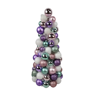 Senmasine 40cm ball conetree for Xmas Party Supplies Home Indoor tabletop Decoration