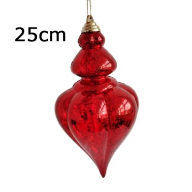 Senmasine adornos bolas navideñas Tamaño múltiple Inastillable Adornos con formas especiales decoración colgante