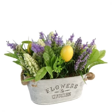 Senamsine Frühlingspflanze, künstliche Blumen, grünes Auto für Zuhause, Garten, Büro, Festival, Dekoration