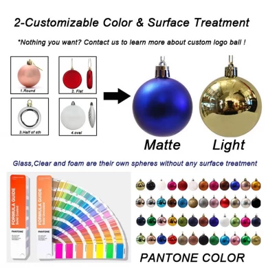 Palla di Natale Senmasine con logo Foto Testo Desideri modello Personalizzazione personalizzata ornamenti pendenti personalizzati regali