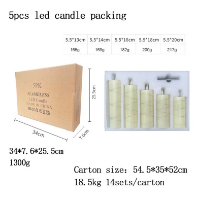 闪烁的LED Pillar Real Wax Candle带有童话灯电池电池遥控计时器泪珠电子无火蜡烛