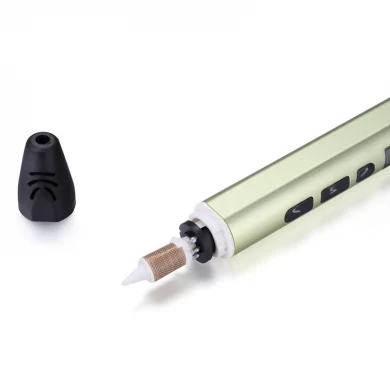 최고 품질의 슬림형 3D 드로잉 펜은 USB 케이블로 전원 은행 US/EU/UK/AUS 어댑터 플러그에 연결됩니다.