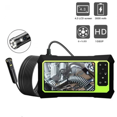 4.3 Inch Screen Endoscope Camera with 5m Cable for Mechanical Pipe Sewer Drain Inspection