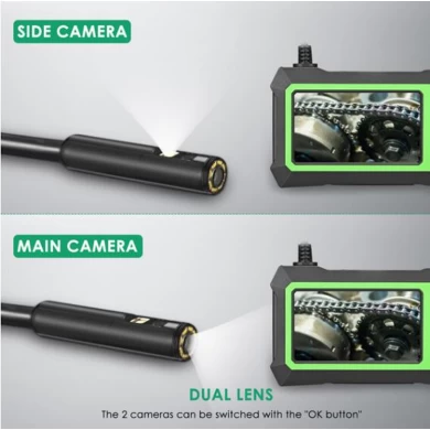 4.3 Inch Screen Endoscope Camera with 5m Cable for Mechanical Pipe Sewer Drain Inspection