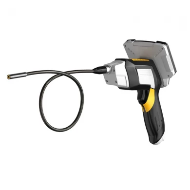 HD Dual Lens Endoscope Camera with IPS Display for Pipe Sewer Inspection