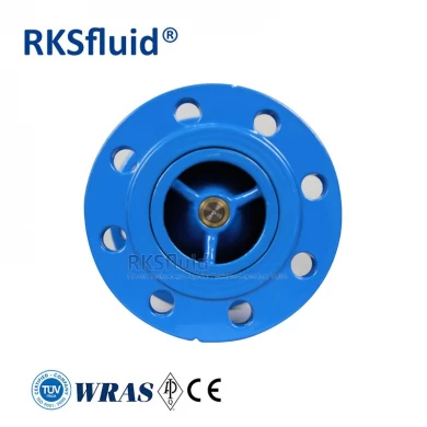 Wholesale Manufacture Price Ductile Iron Flange Silent Check Valve DN150 PN10 PN16 for Water Gas