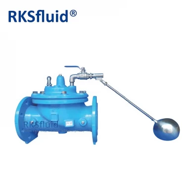 Chinese water valve manufacturer size customizable DN65 DN80 DN100 ductile iron float control valve PN16