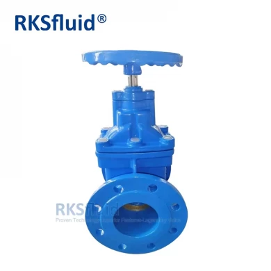 Hand Wheel DIN3352 F4 Water Gate Valve BS5163 Ductile Iron Metal Seated Flange Gate Valve PN10 PN16