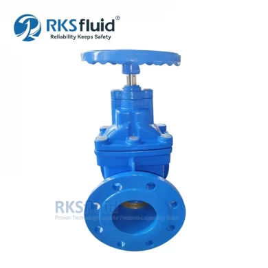 BS5163 DIN F4 ductile iron metal seated gate valve dn150 dn200 customized