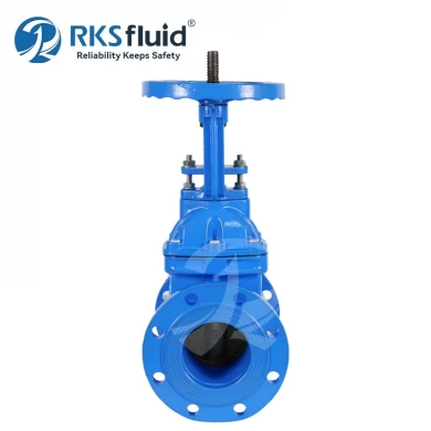 Short delivery time DIN 3352-f4 BS5163 rising stem ductile iron flange gate valve DN50 DN100 DN150 PN16 customized manufacturer