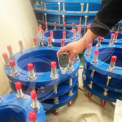 Liefern Sie maßgeschneiderte Demontageverbindungen für Rohrverschraubungen aus duktilem Gusseisen PN10 PN16 für Wasser