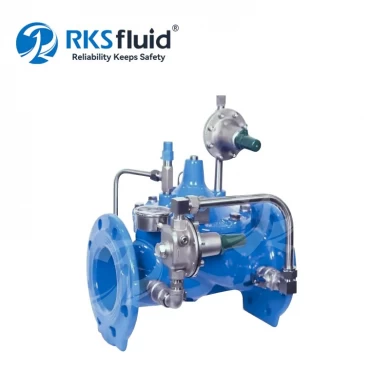 Chimaera series K500 flange pressure sustaining valve ductile iron water pressure relief valve pn16