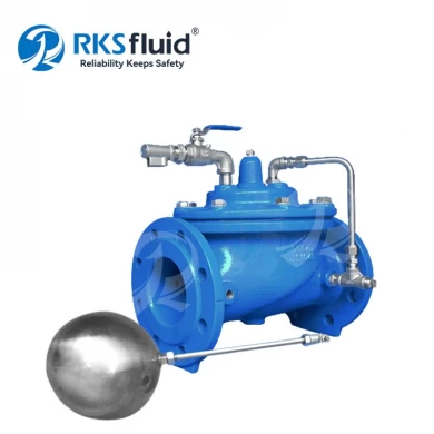 OEM ODM 100X PN16 ductile iron remote control floating valve for Water Pipeline