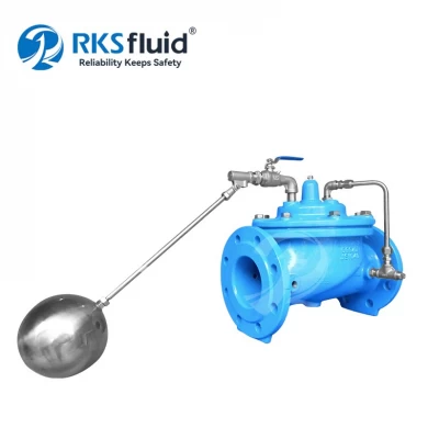 High Quality Ductile Iron 100X Flange End Float Control Valve PN16 for Water Tank