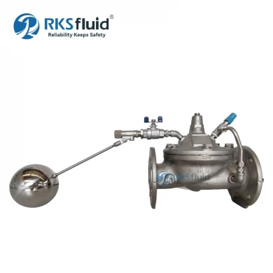 Valve Customized DN65 DN100 EPDM Seated Stainless Steels Float Control Valve PN16 PN25 for Water Treatment