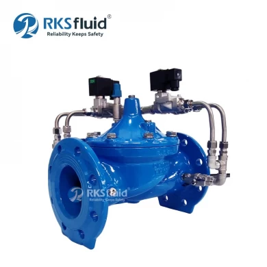 DN100 hydraulic control valve ductile iron 4