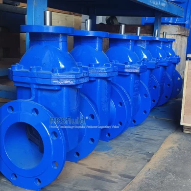 API DN600 100mm Ductile Cast Iron Soft Seal Flange Gate Valve Class150 Price