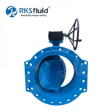 2024 Athena Series EN GJS 500-7 Double Eccentric Butterfly Valve DN800 DN1000 Customizable Price