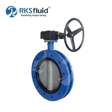 High quality Factory Direct Hydra Series DN1400 Ductile Iron U-Section Flange Butterfly Valve Customized Price