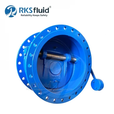BS EN Counter Weight and Hydraulic Damper CE General Base 150lb 4 Inch Butterfly Tilting Check Valve DN1200