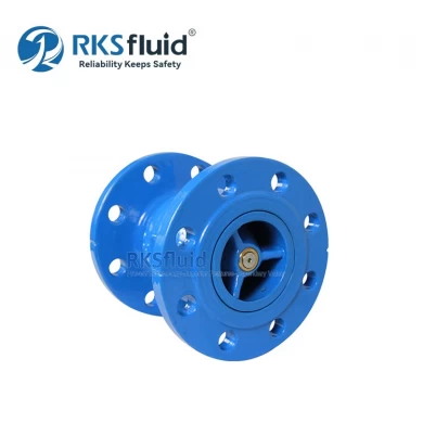 China Customized EN 558-1 Flange End Ductile Iron Silent Check Valve DN300 DN250 for Water Air