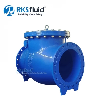Leopard Series BS5153 Ductile Iron EPDM Flanged End Swing Check Valve PN10