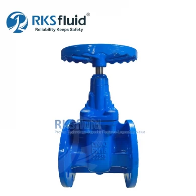 DIN3202 F4 F5 Ductile iron DN300 Metal Seated Flange Water Gate Valve PN16 PN25