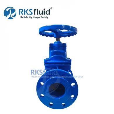 DIN3202 F4 F5 Ductile iron DN300 Metal Seated Flange Water Gate Valve PN16 PN25
