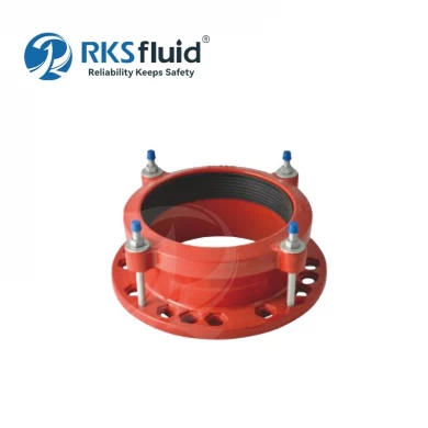 Universal Flange Adaptor for PVC HDPE Pipe Flange Adaptor Water Supply OEM Ductile Iron Pipe Flange Adaptor PN25