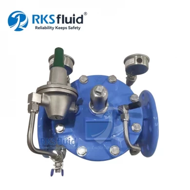China Suppliers Customizable Automatic Control Valve Ductile Iron PRV 100mm Pressure Reducing Valve Price List