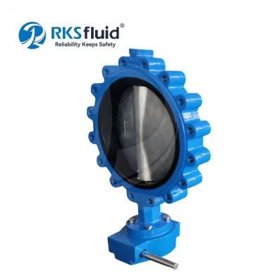 Hydra Series Resilient Seat Cast Iron EPDM Seat Lug Type Butterfly Valve DN200 DN300 DN350 Price List