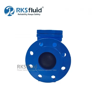 Customizable High Quality GGG50 Ductile Iron DN200 Ball Check Valve Flange End PN10 for Sewage