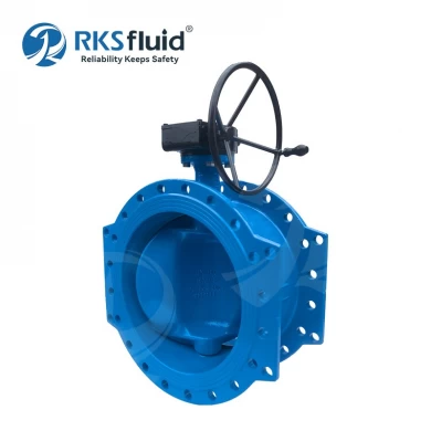 Fast Delivery BS EN1092-2 DEBV Valve DN1000 SS316 Double Eccentric Flange Butterfly Valve PN16 PN25