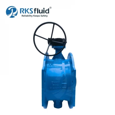 Fast Delivery BS EN1092-2 DEBV Valve DN1000 SS316 Double Eccentric Flange Butterfly Valve PN16 PN25