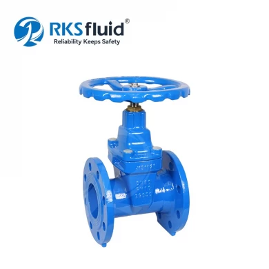 Factory Supply BS5163 Non-Rising Stem DN80 DN100 Resilient Seated Flange Ductile Iron Gate Valve PN16