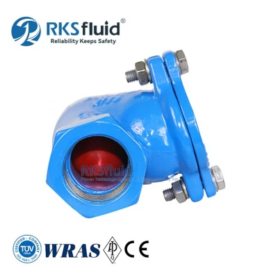 China Manufacturer Threaded DN65 DN80 Ductile Iron Ball Check Valve PN10