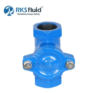 China Manufacturer Threaded DN65 DN80 Ductile Iron Ball Check Valve PN10
