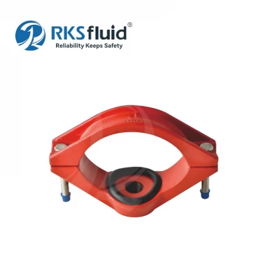 Factory Price DN50 DN100 DN150 Ductile Cast Iron Tapper Saddle for PE/PVC Pipe