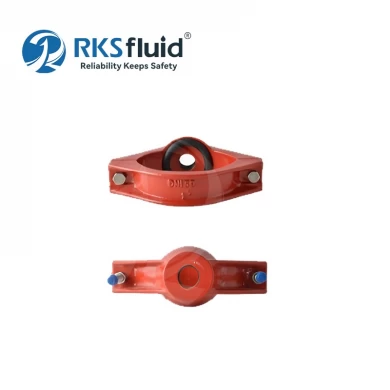 Factory Price DN50 DN100 DN150 Ductile Cast Iron Tapper Saddle for PE/PVC Pipe
