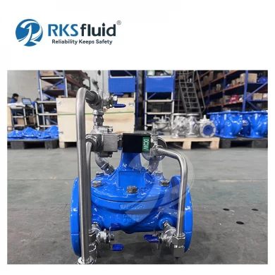 K200 Ductile Iron Flange Pressure Reducing Valve Customized Water Hydraulic Solenoid Control Valve PN16