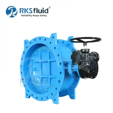 Chinese Manufacturer Customize Double Offset Flange Butterfly Valve DN1000 DN1200 for Water